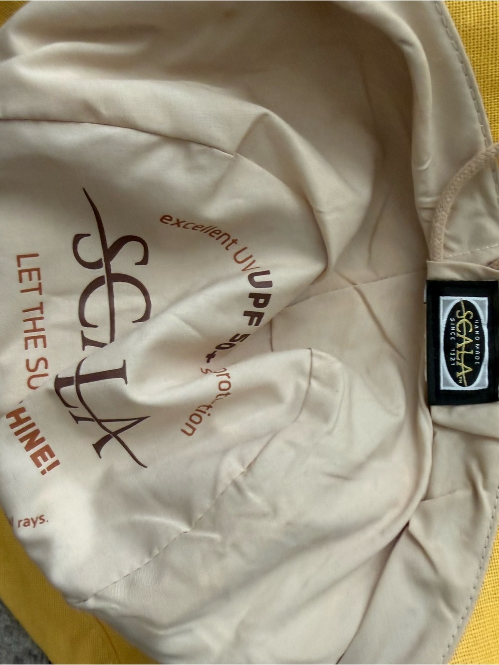 Scala Kids Bright Yellow Bucket Hat - Picture 11 of 16